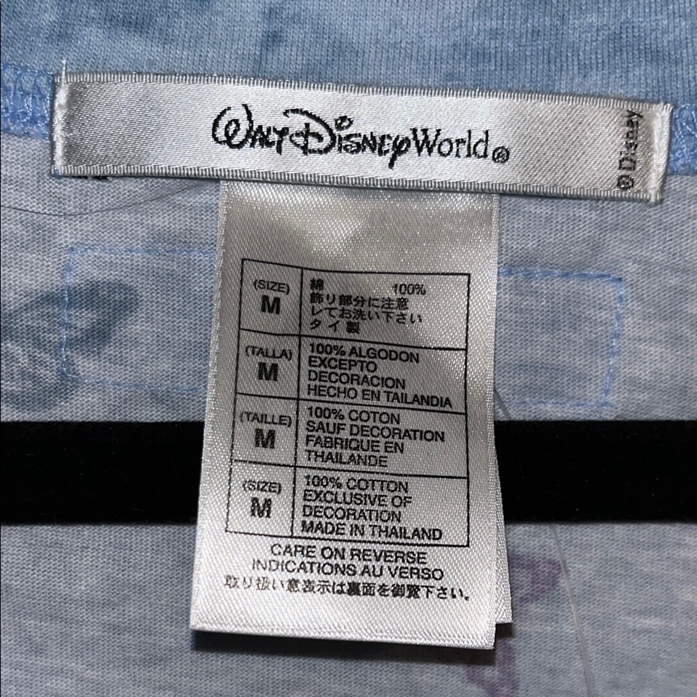 Disney Mickey Mouse Blue T-Shirt - Picture 3 of 5